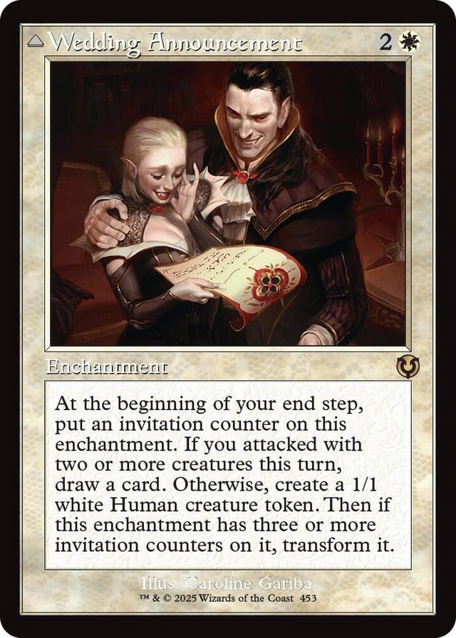 0453 Wedding Announcement (Retro Frame) R Innistrad Remastered