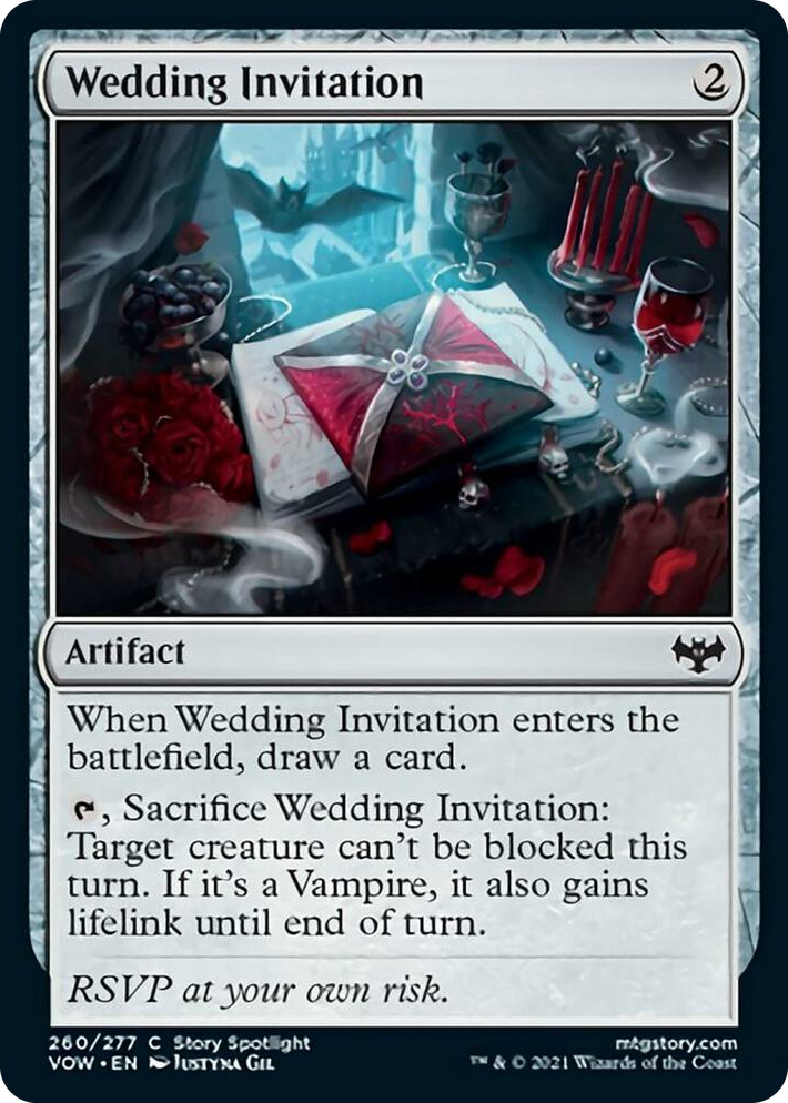 0260 Wedding Invitation C Innistrad: Crimson Vow