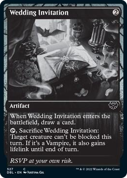 0527 Wedding Invitation C Innistrad: Double Feature