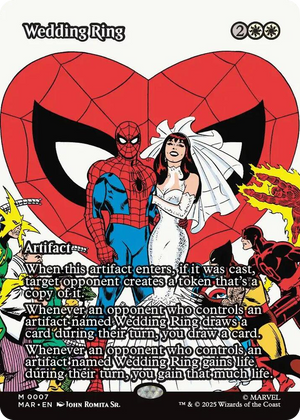 0007 Wedding Ring (Borderless) M Marvel Universe Eternal-Legal