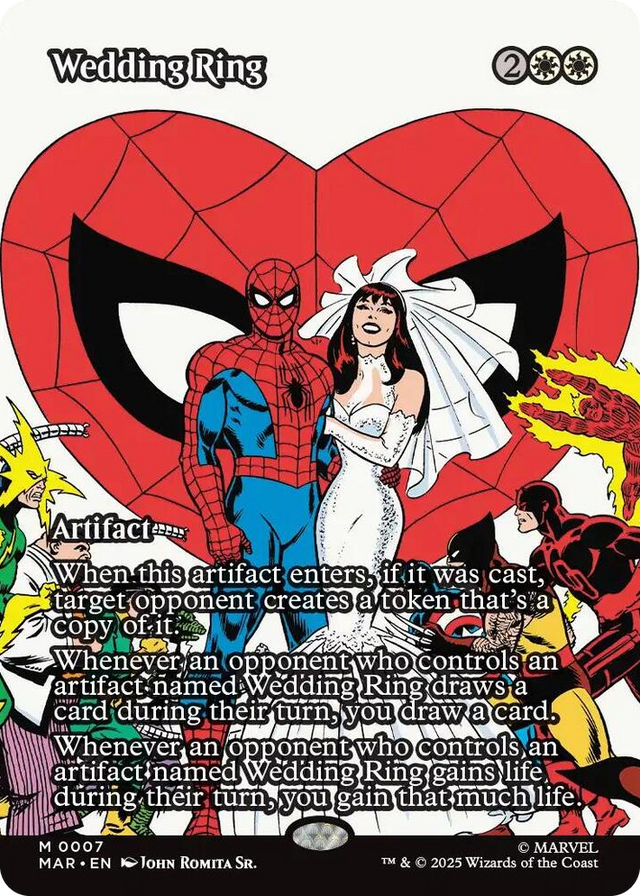 0007 Wedding Ring (Borderless) M Marvel Universe Eternal-Legal