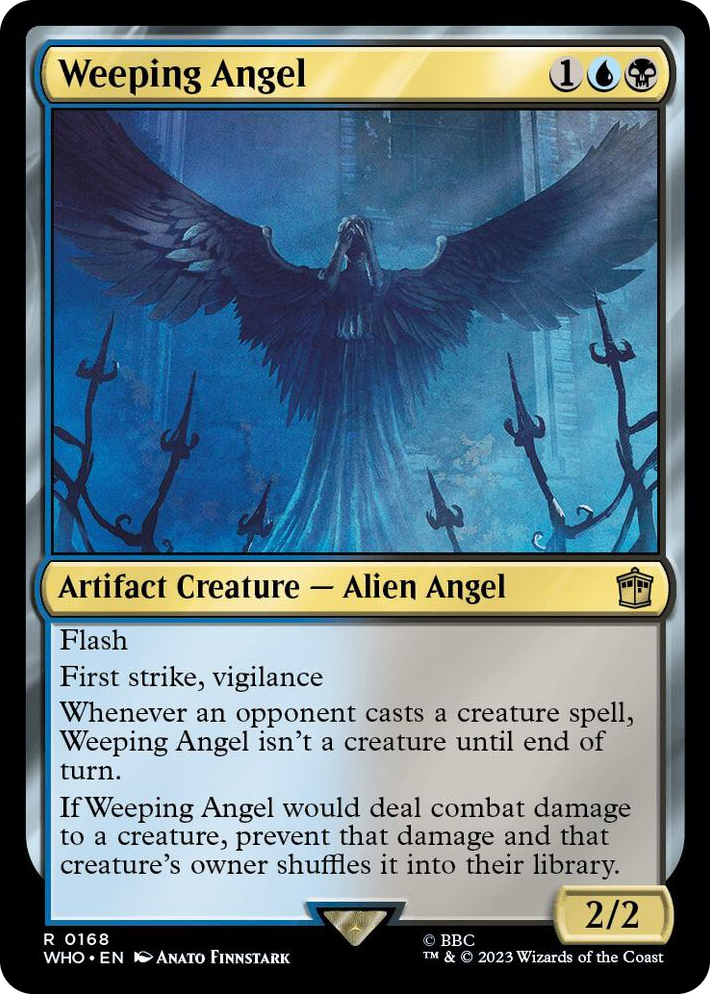 0168 Weeping Angel R Universes Beyond: Doctor Who
