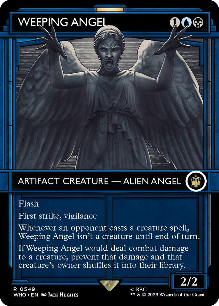 0549 Weeping Angel (Showcase) R Universes Beyond: Doctor Who