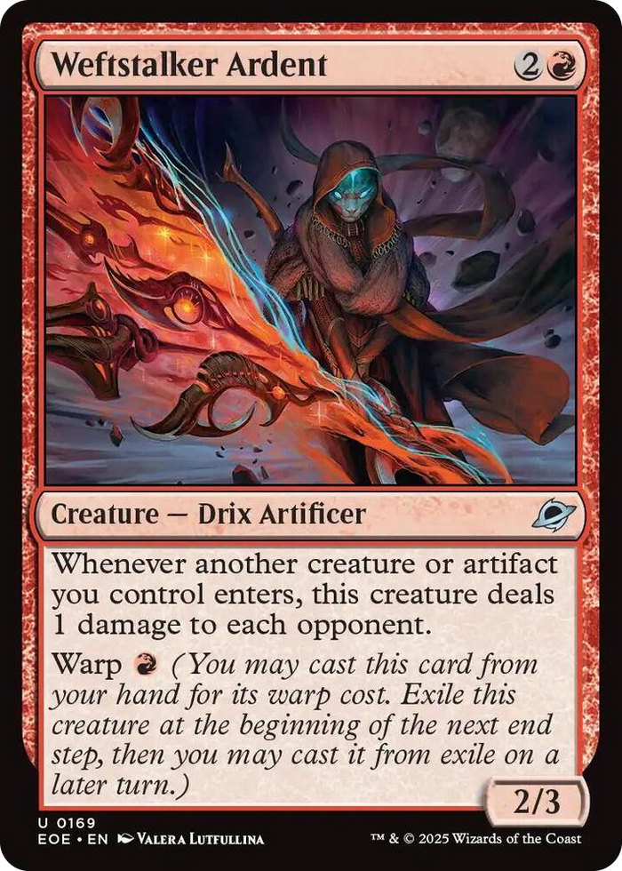 Weftstalker Ardent #169 U - Edge of Eternities Pokemon card
