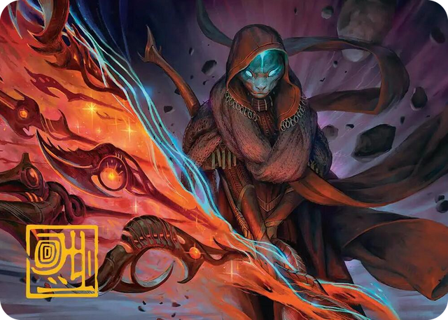 0020 Weftstalker Ardent Art Card (Gold-Stamped Signature) S Art Series: Edge of Eternities