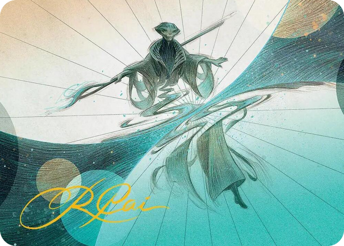 Weftwalking Art Card (Gold-Stamped Signature) #10 S - Art Series: Edge of Eternities Pokemon card