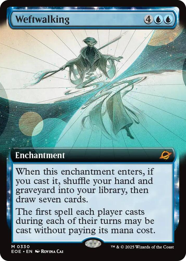 0330 Weftwalking (Extended Art) M Edge of Eternities