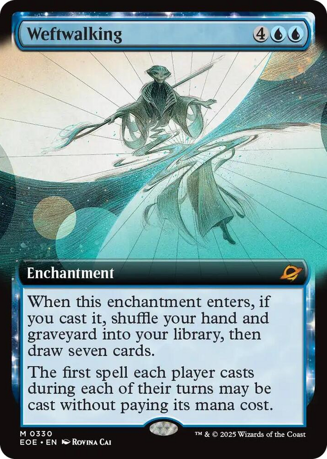 0330 Weftwalking (Extended Art) M Edge of Eternities