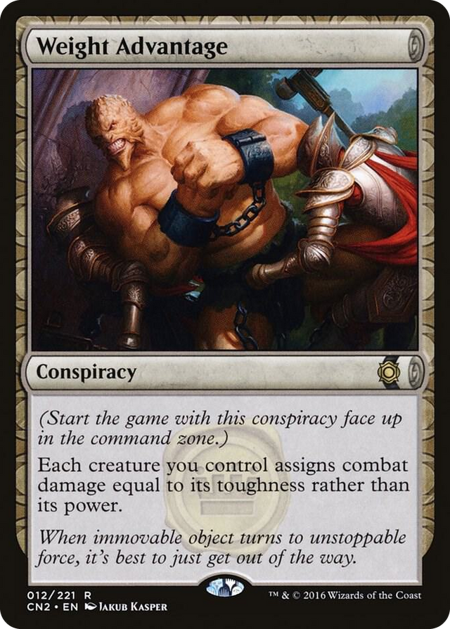 0012 Weight Advantage R Conspiracy: Take the Crown
