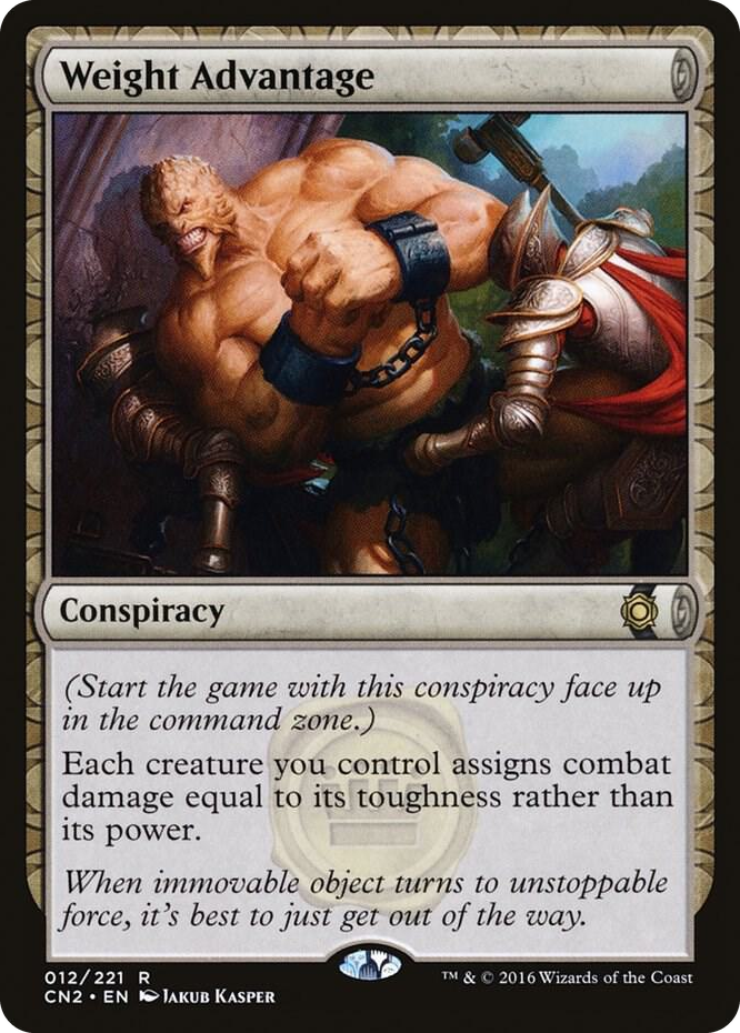 Weight Advantage #12 R - Conspiracy: Take the Crown Pokemon card