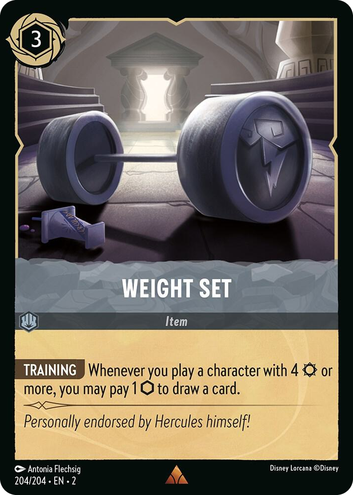 0204 Weight Set Rare Rise of the Floodborn