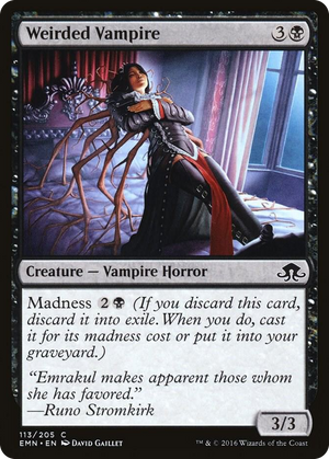 0113 Weirded Vampire C Eldritch Moon
