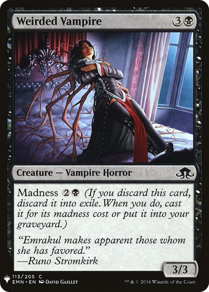 0113 Weirded Vampire C The List Reprints