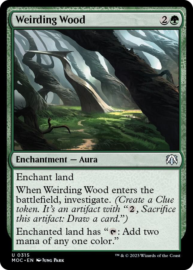 0315 Weirding Wood U Commander: March of the Machine