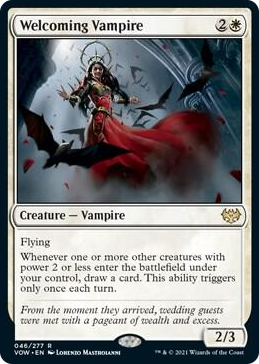 0046 Welcoming Vampire R Innistrad: Crimson Vow