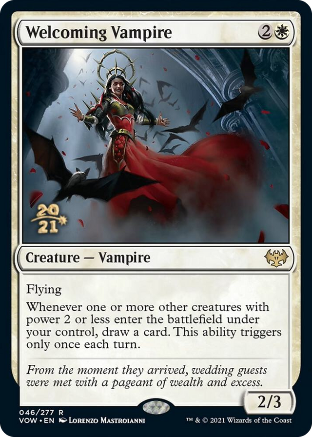 0046 Welcoming Vampire R Prerelease Cards