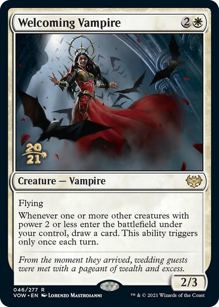Welcoming Vampire #46 R - Prerelease Cards Pokemon card