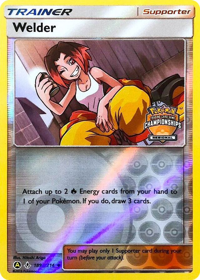 0189a Welder - 189a/214 (Regional Championships) Promo League & Championship Cards