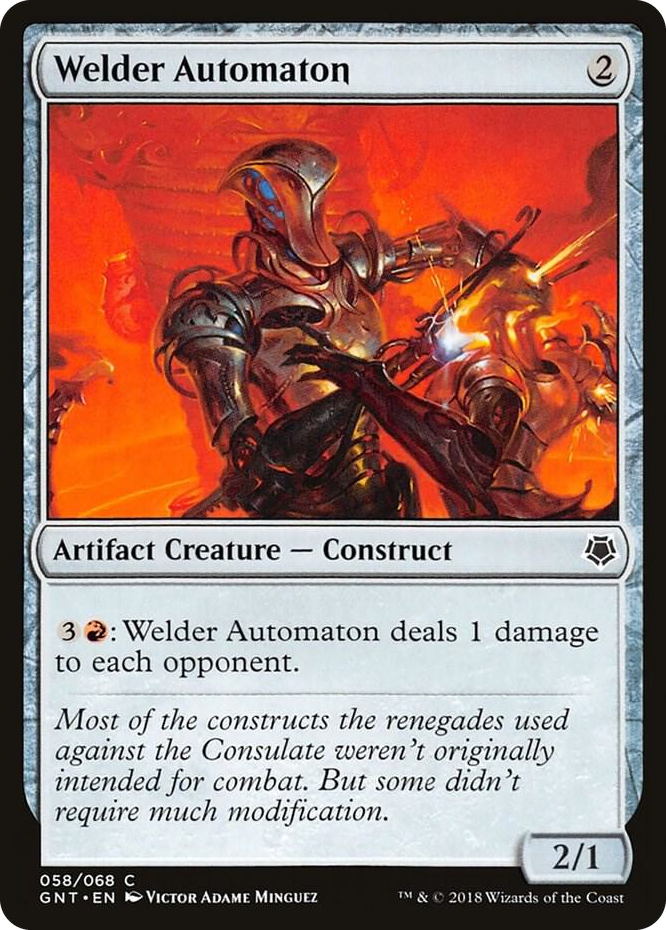 0058 Welder Automaton C Magic Game Night