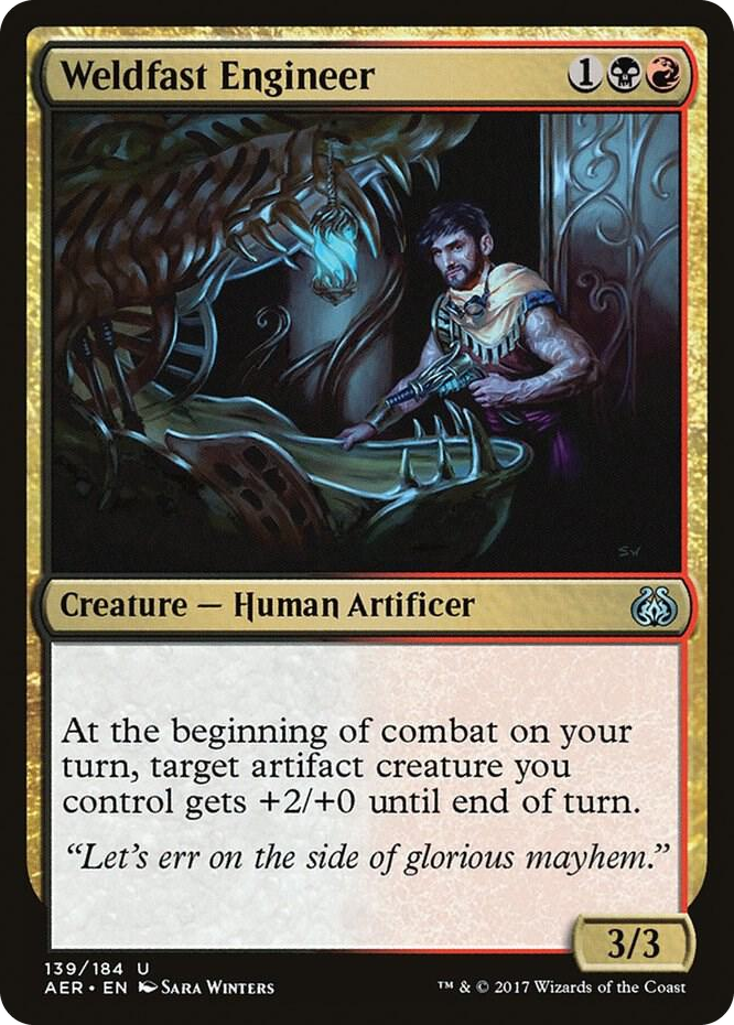 Weldfast Engineer #139 U - Aether Revolt Pokemon card