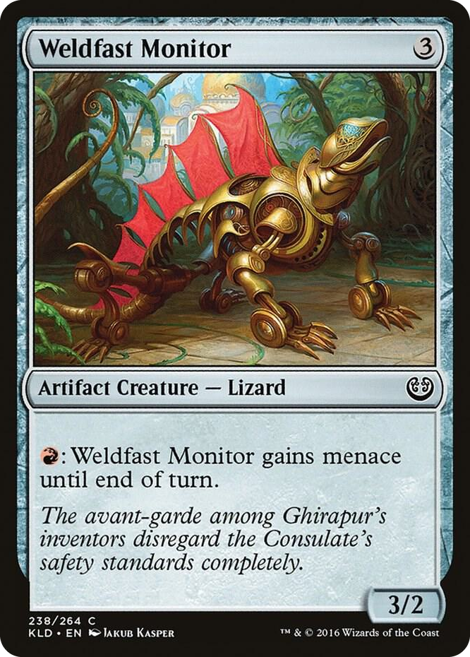 Weldfast Monitor #238 C - Kaladesh Pokemon card