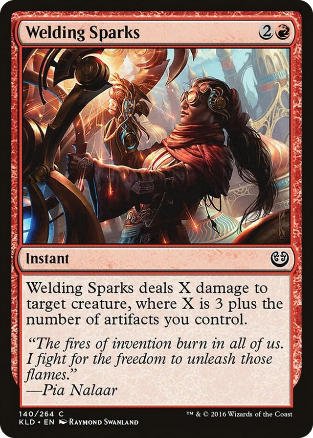 0140 Welding Sparks C Kaladesh