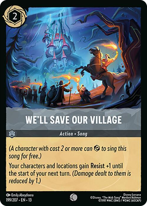 0199 We'll Save Our Village Common Attack of the Vine!