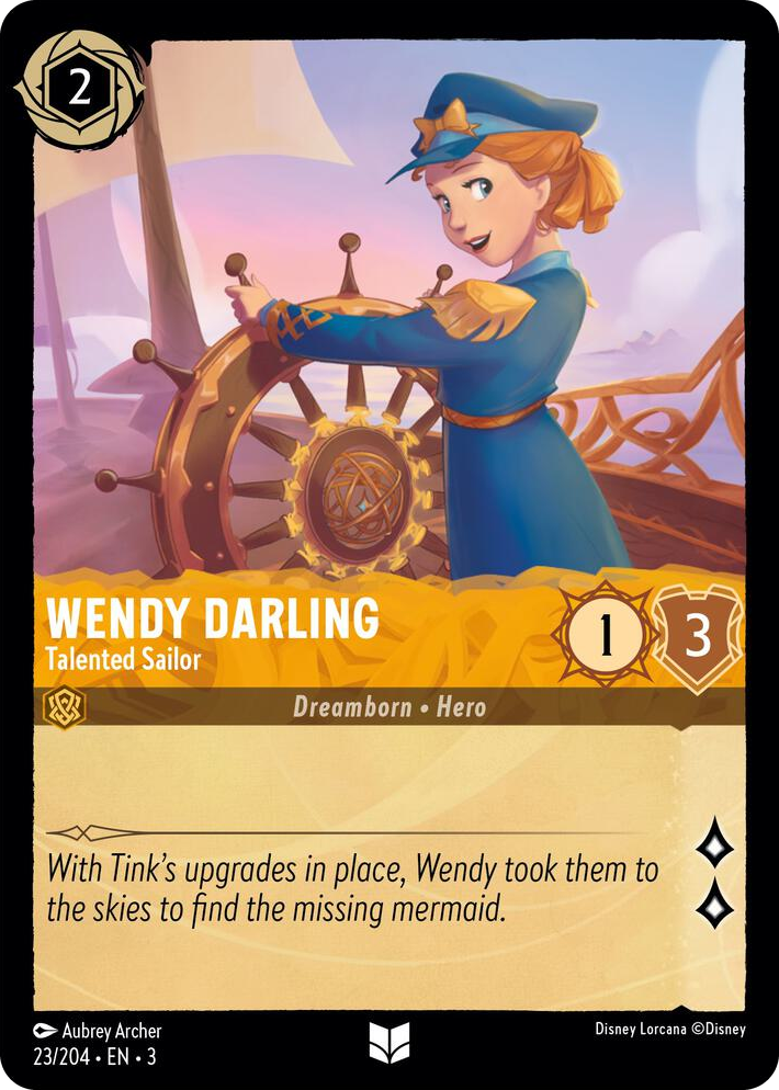 0023 Wendy Darling - Talented Sailor Uncommon Into the Inklands