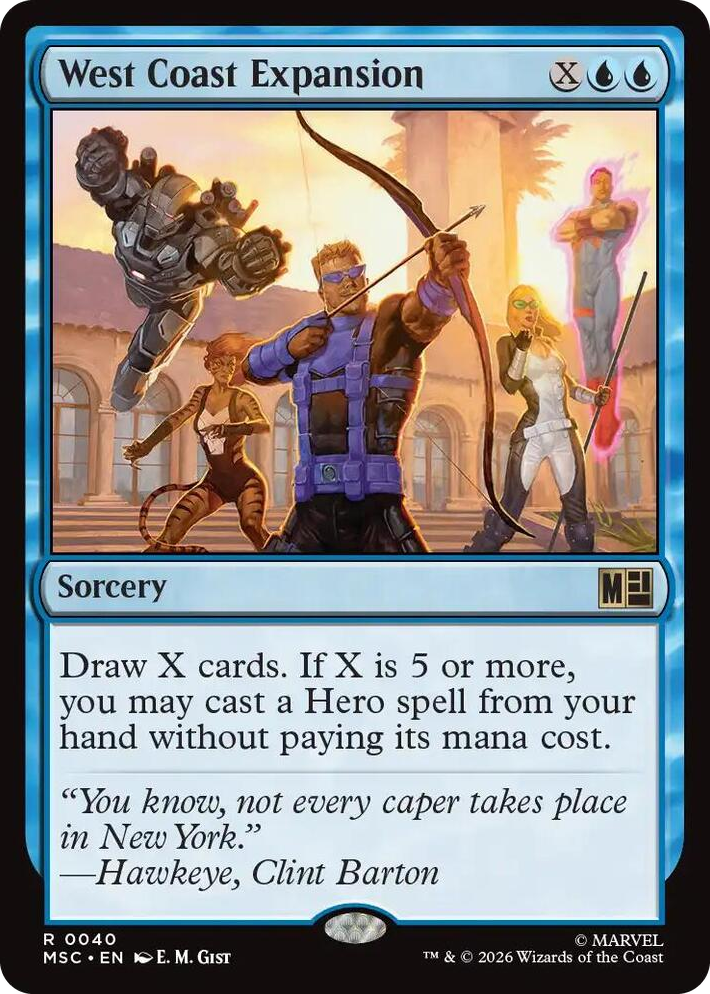 0040 West Coast Expansion R Commander: Marvel Super Heroes