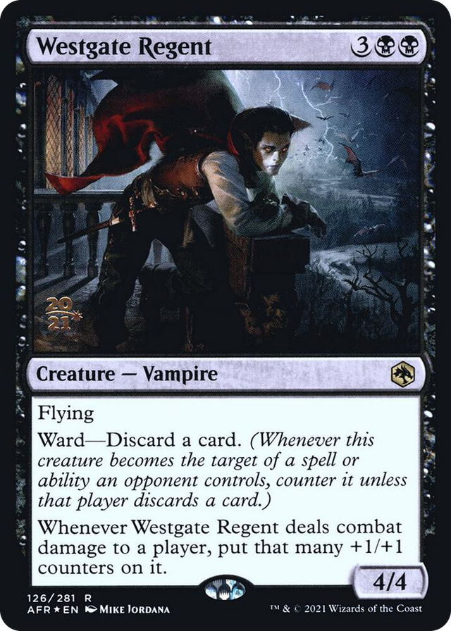 0126 Westgate Regent R Prerelease Cards