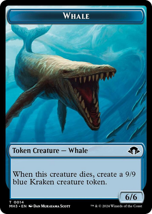0014 Whale // Energy Reserve Double-Sided Token T Modern Horizons 3