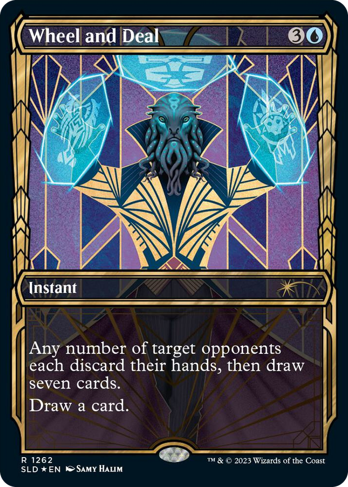 Wheel and Deal (Halo Foil) #1262 R - Secret Lair Drop Series Pokemon card