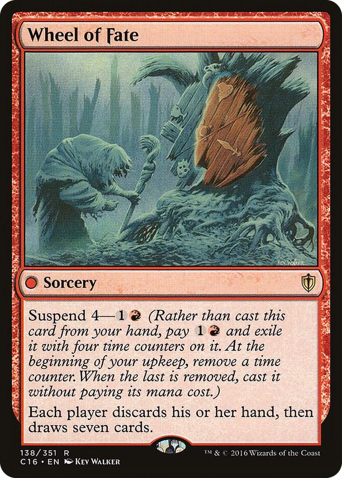 Wheel of Fate #138 R - Commander 2016 Pokemon card