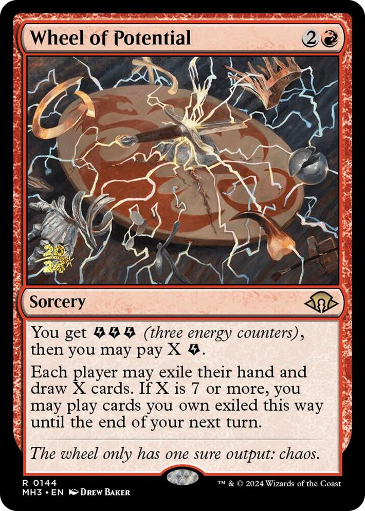 0144 Wheel of Potential R Prerelease Cards