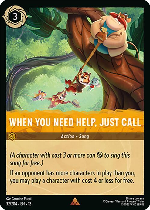0032 When You Need Help, Just Call Rare Wilds Unknown