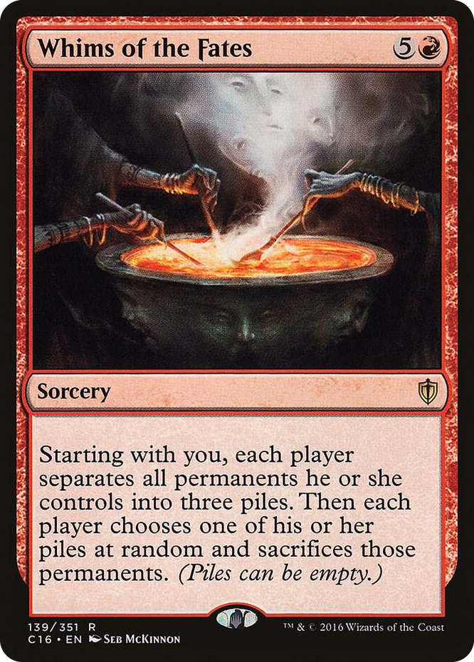 Whims of the Fates #139 R - Commander 2016 Pokemon card