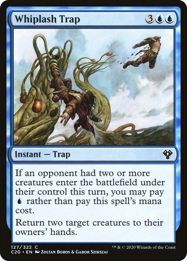 0127 Whiplash Trap C Commander 2020