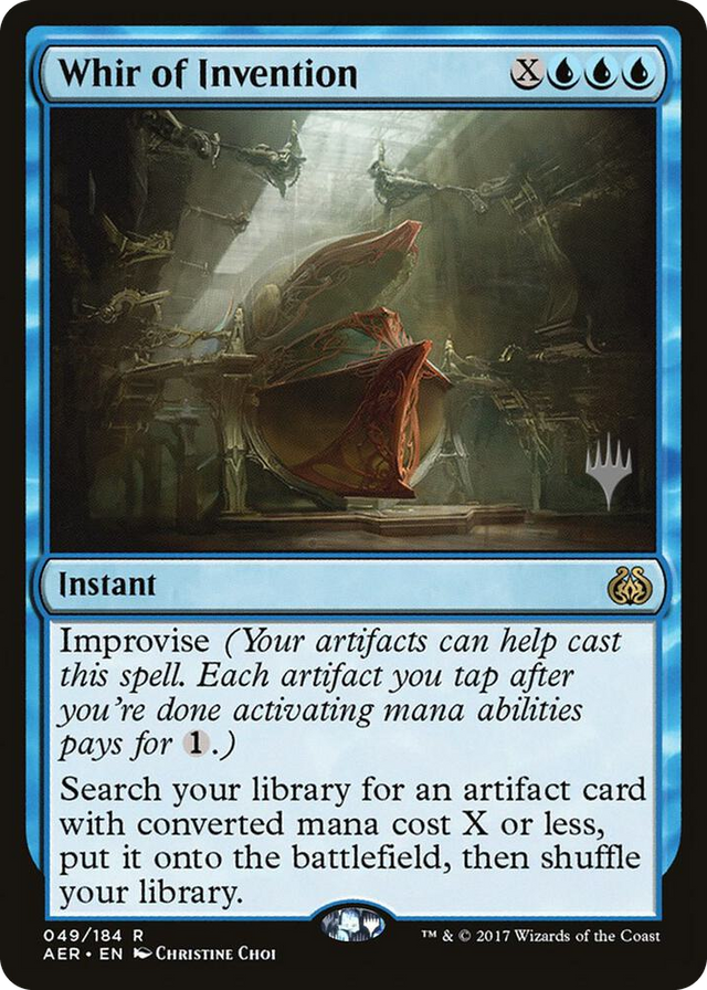 0049 Whir of Invention R Promo Pack: Zendikar Rising