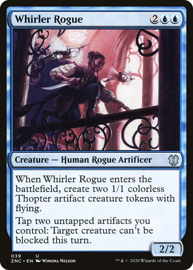 0039 Whirler Rogue U Commander: Zendikar Rising