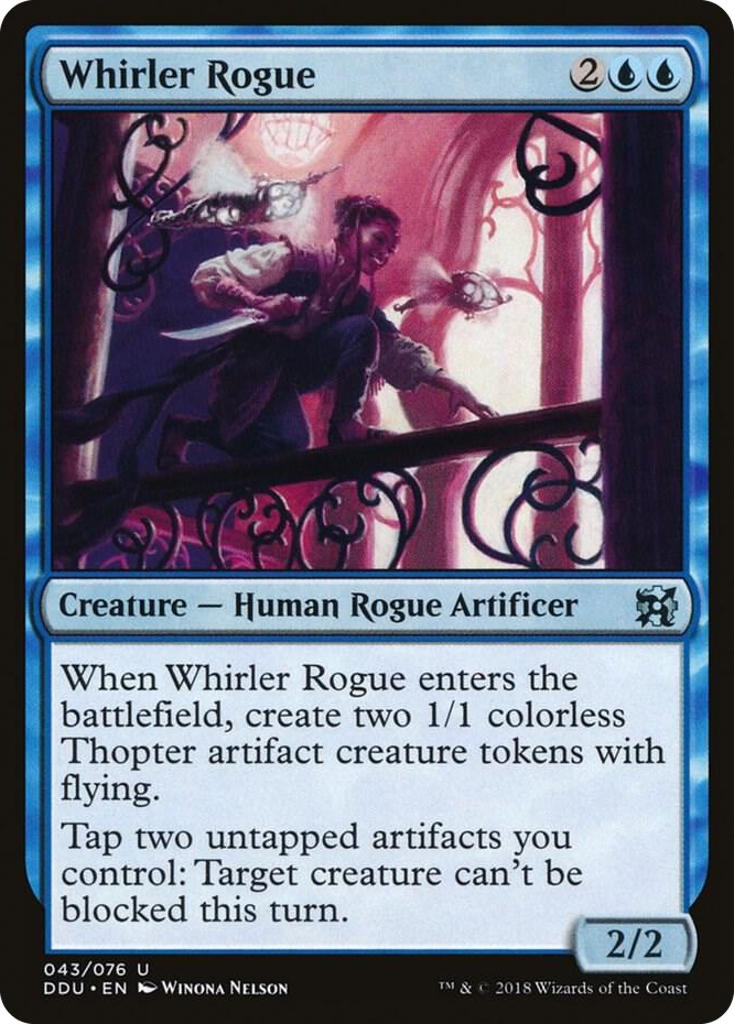 0043 Whirler Rogue U Duel Decks: Elves vs. Inventors