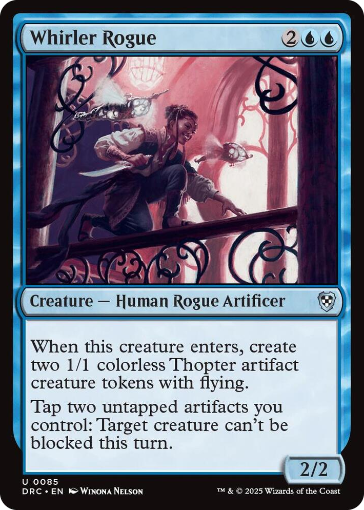 0085 Whirler Rogue U Commander: Aetherdrift