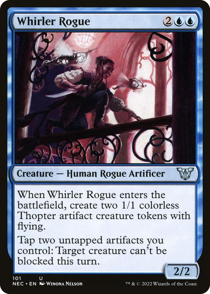 0101 Whirler Rogue U Commander: Kamigawa: Neon Dynasty