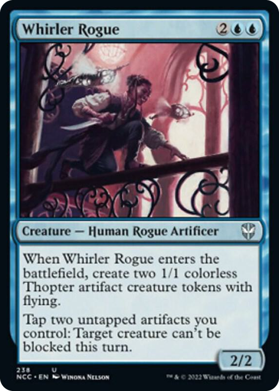 0238 Whirler Rogue U Commander: Streets of New Capenna
