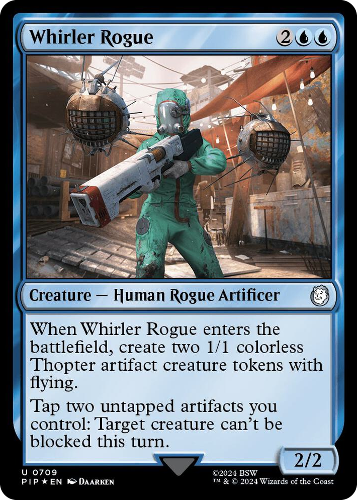 0709 Whirler Rogue (Surge Foil) U Universes Beyond: Fallout