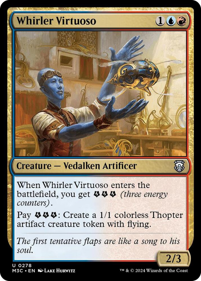 0278 Whirler Virtuoso U Commander: Modern Horizons 3