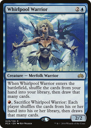 0029 Whirlpool Warrior R Planechase Anthology