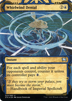 0023 Whirlwind Denial (Foil Etched) U Strixhaven: Mystical Archive