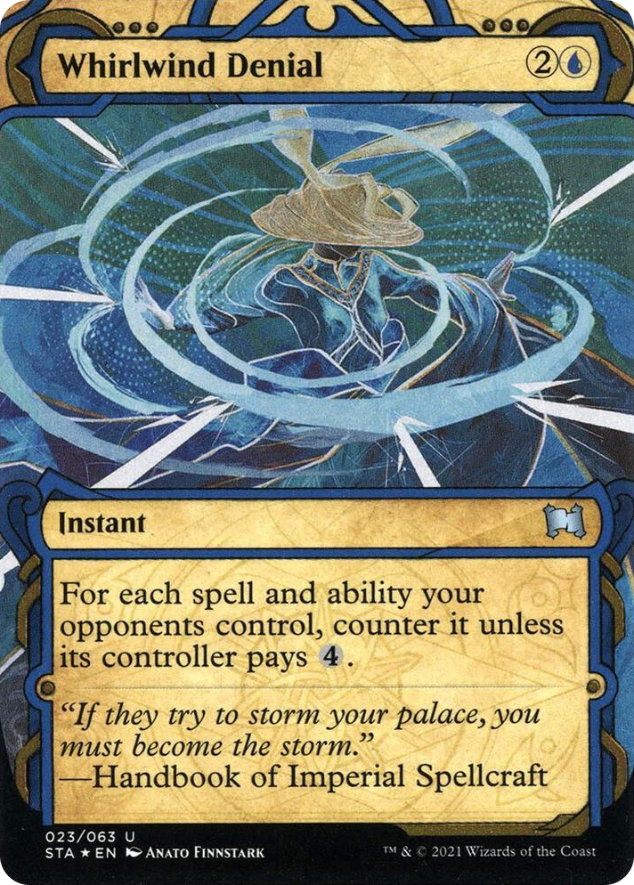 0023 Whirlwind Denial (Foil Etched) U Strixhaven: Mystical Archive