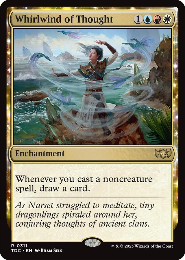 0311 Whirlwind of Thought R Commander: Tarkir: Dragonstorm
