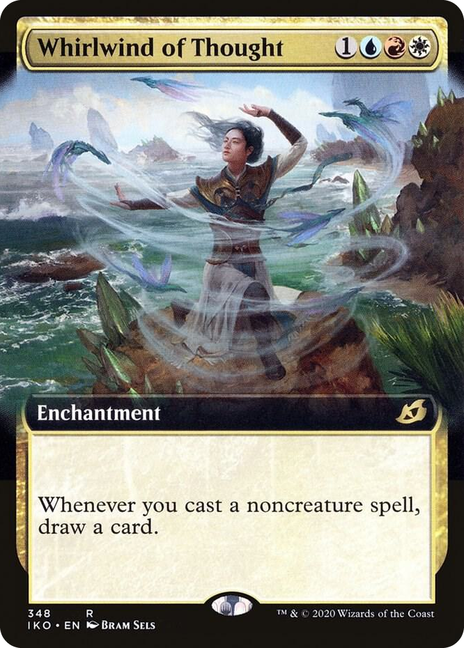 0348 Whirlwind of Thought (Extended Art) R Lair of Behemoths